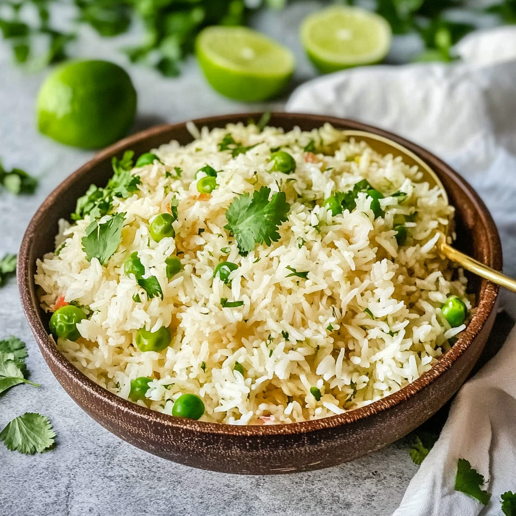 Recipe preparation for Cilantro Lime Rice