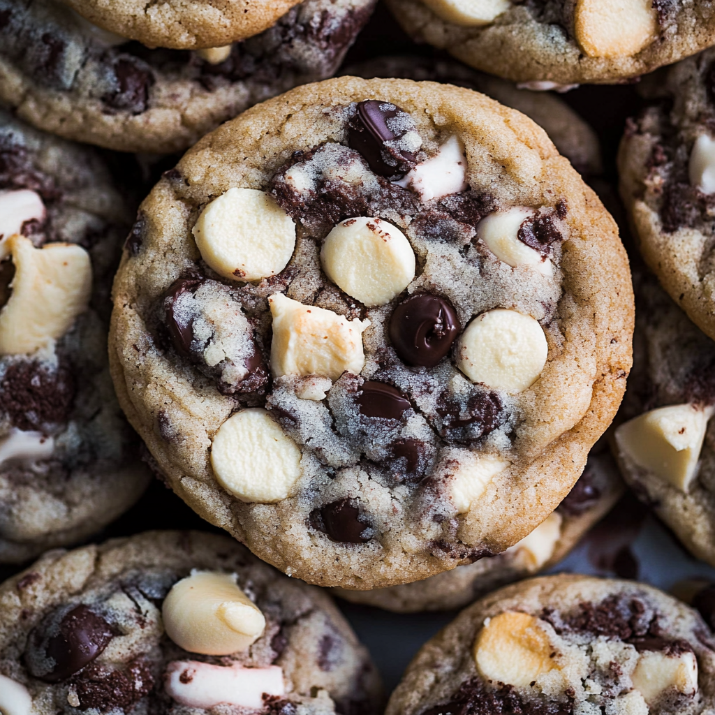 Recipe preparation for Cookies and Cream Cookie