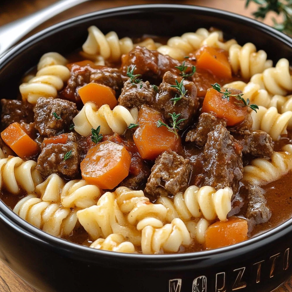Recipe preparation for Instant Pot Beef Goulash