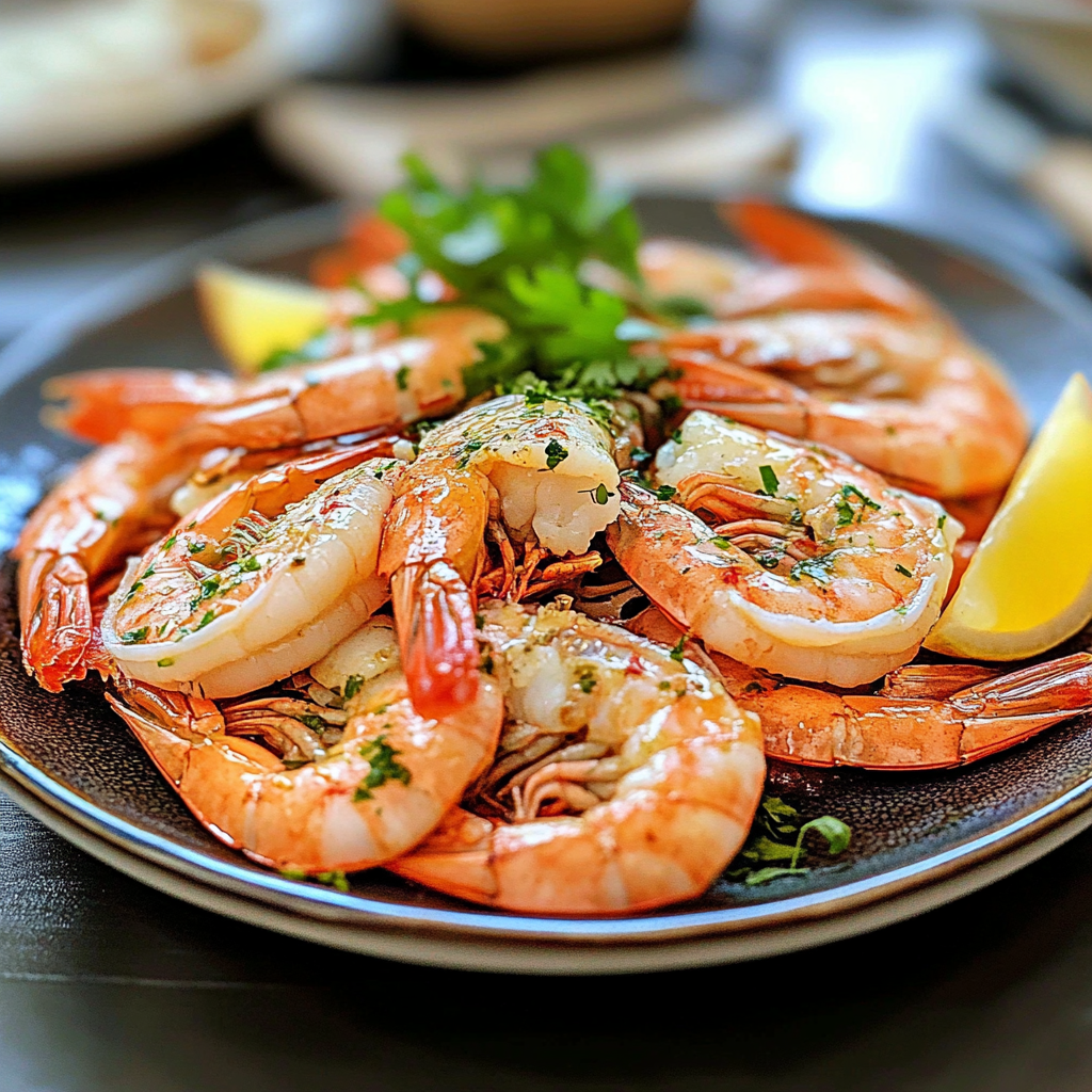 Recipe preparation for Juicy Shrimp Recipe