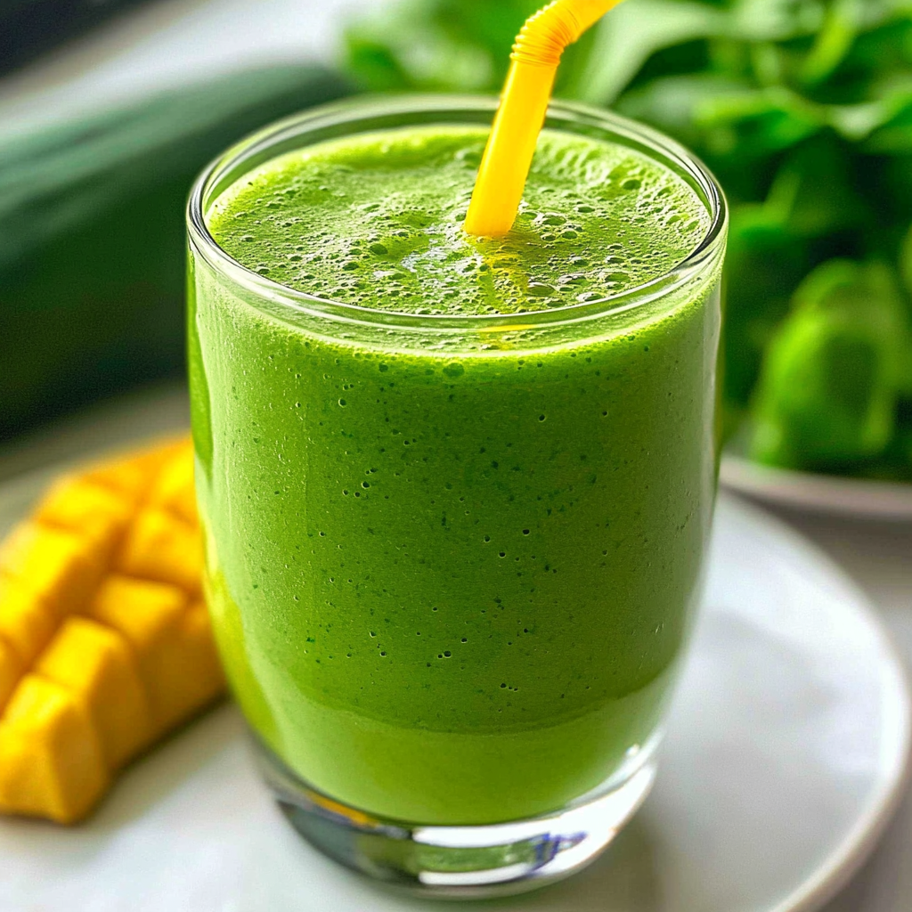 Recipe preparation for Green Smoothie Recipe