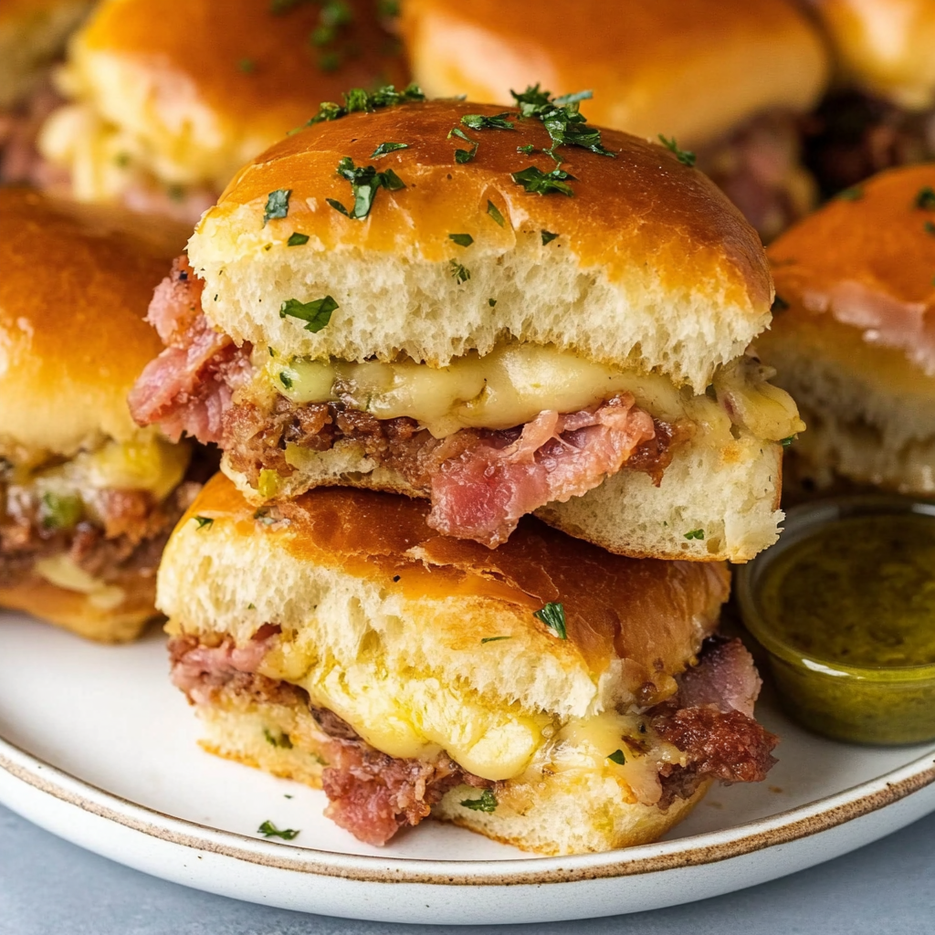 Recipe preparation for Cuban Sliders