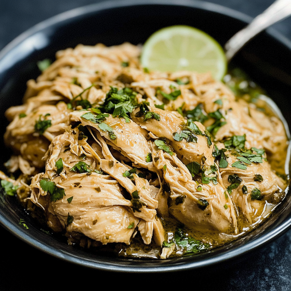Recipe preparation for Slow Cooker Cilantro Lime Chicken