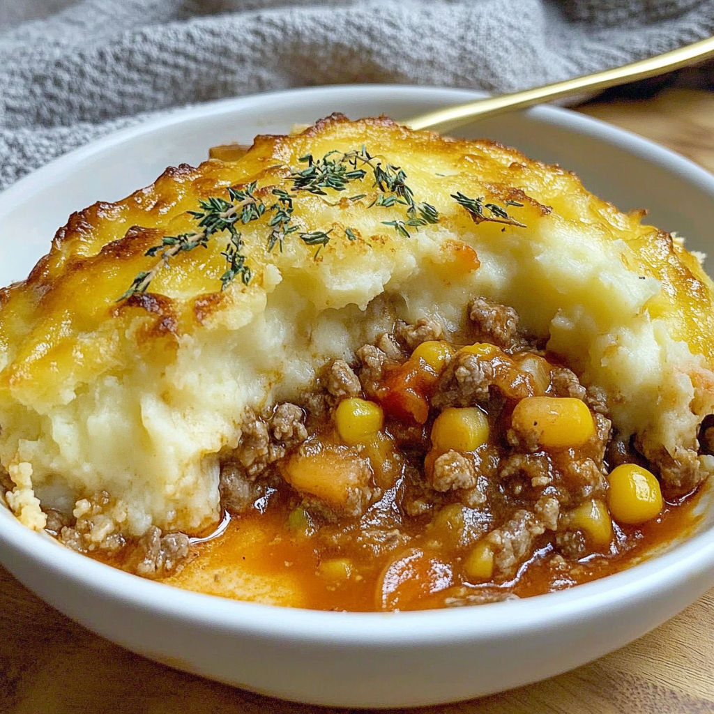 Recipe preparation for Quick & Easy Shepherd's Pie