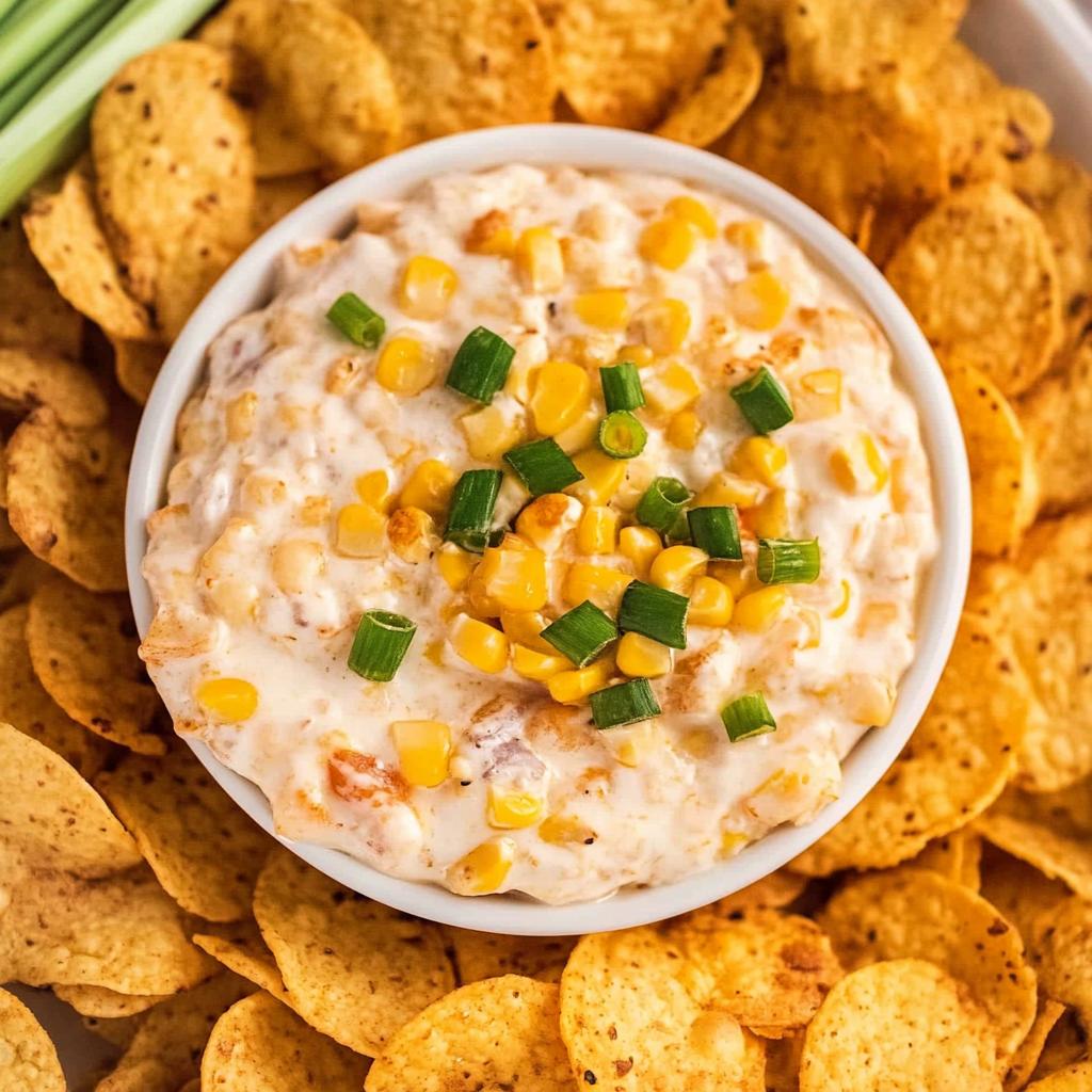 Recipe preparation for Crack Corn Dip
