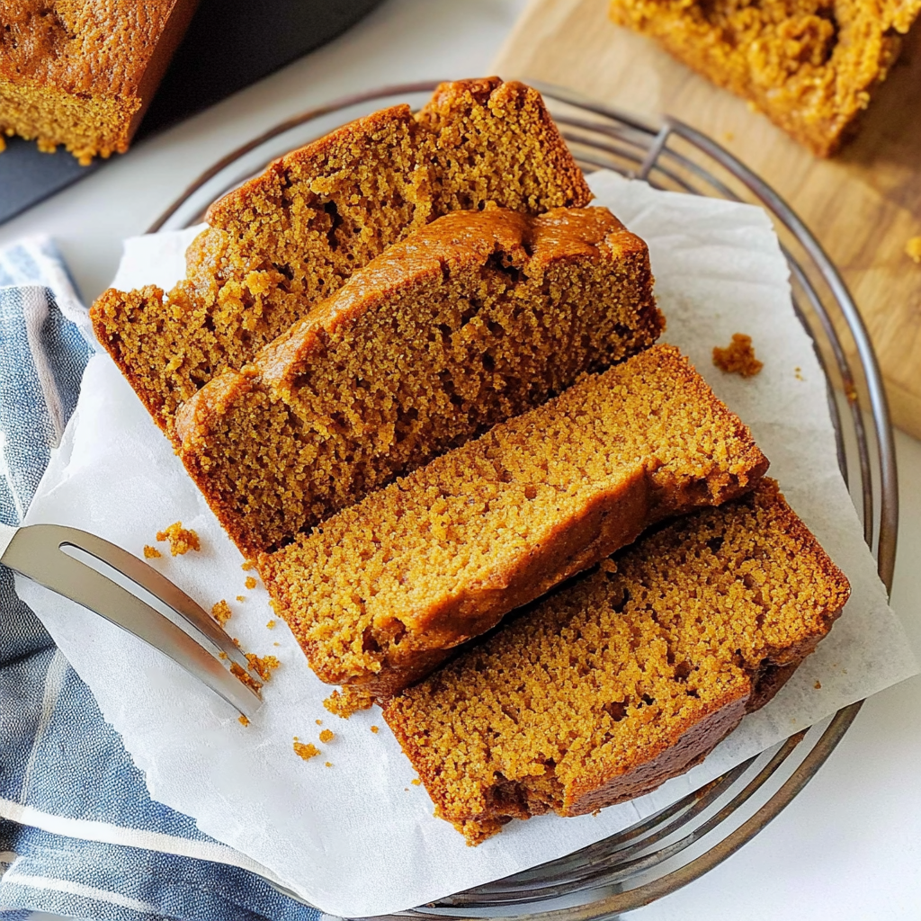 Recipe preparation for Pumpkin Bread Recipe