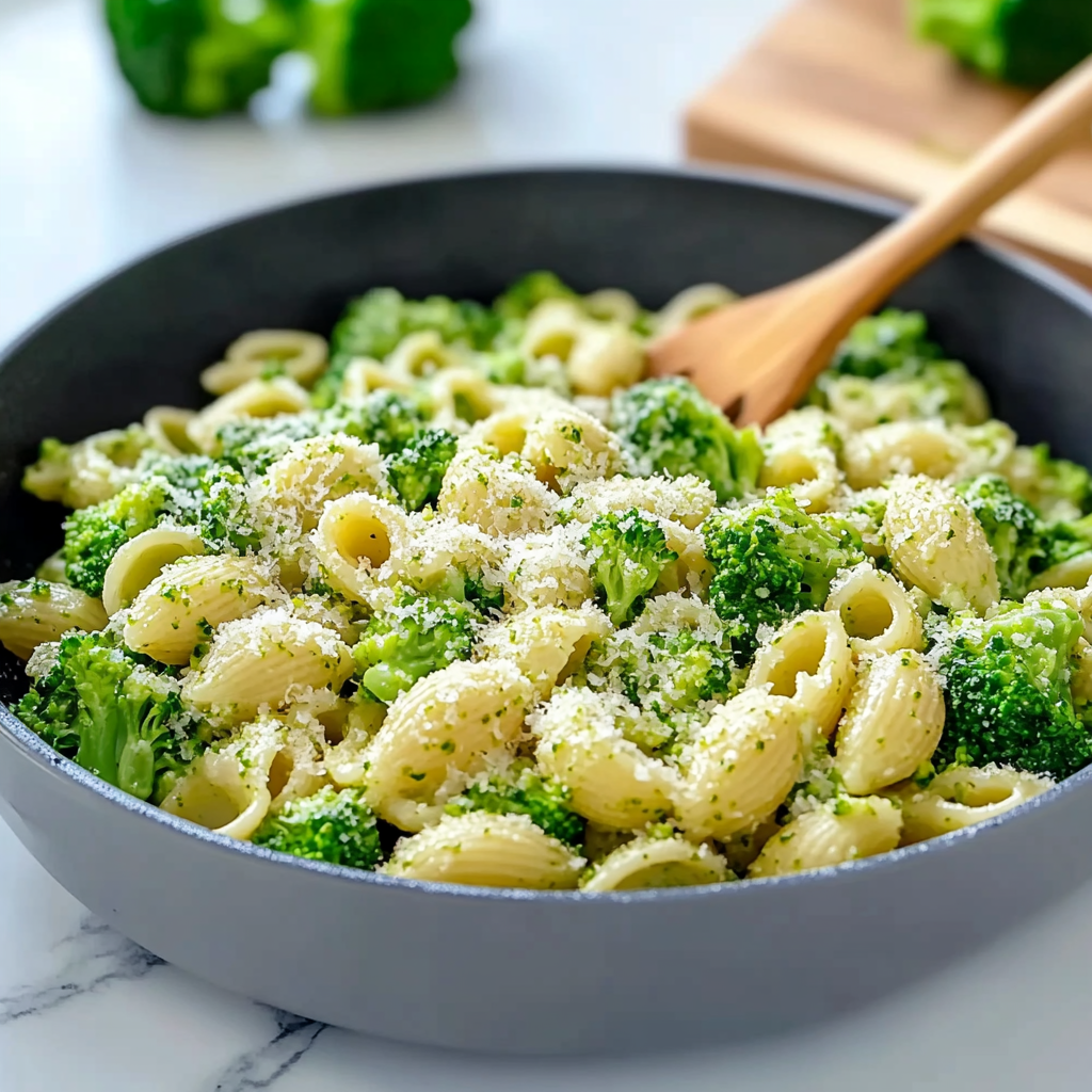 Recipe preparation for Broccoli Pasta