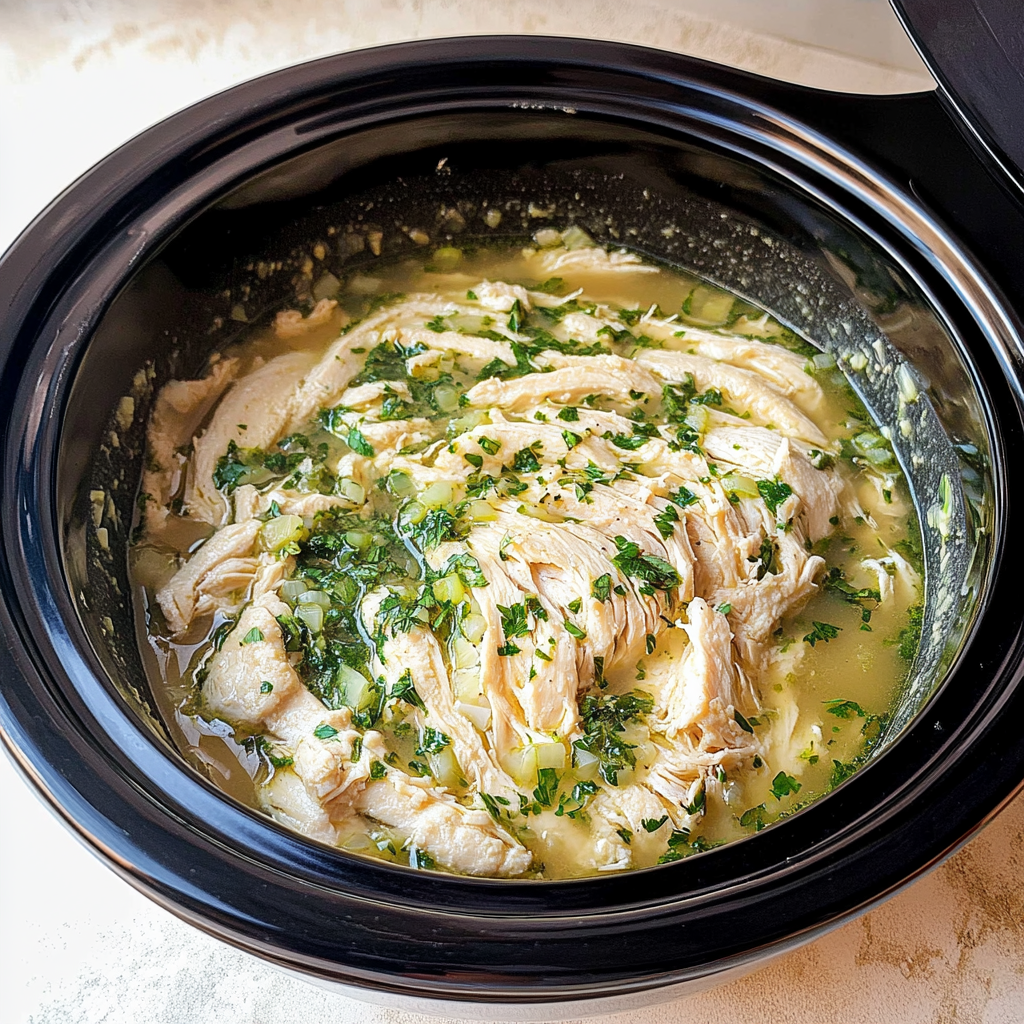 Recipe preparation for Slow Cooker Cilantro Lime Chicken