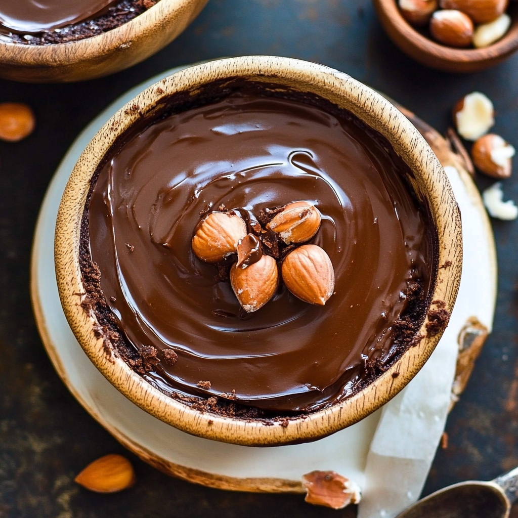 Recipe preparation for Homemade Nutella Recipe