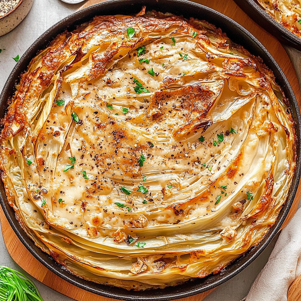 Recipe preparation for Marry Me Melting Cabbage