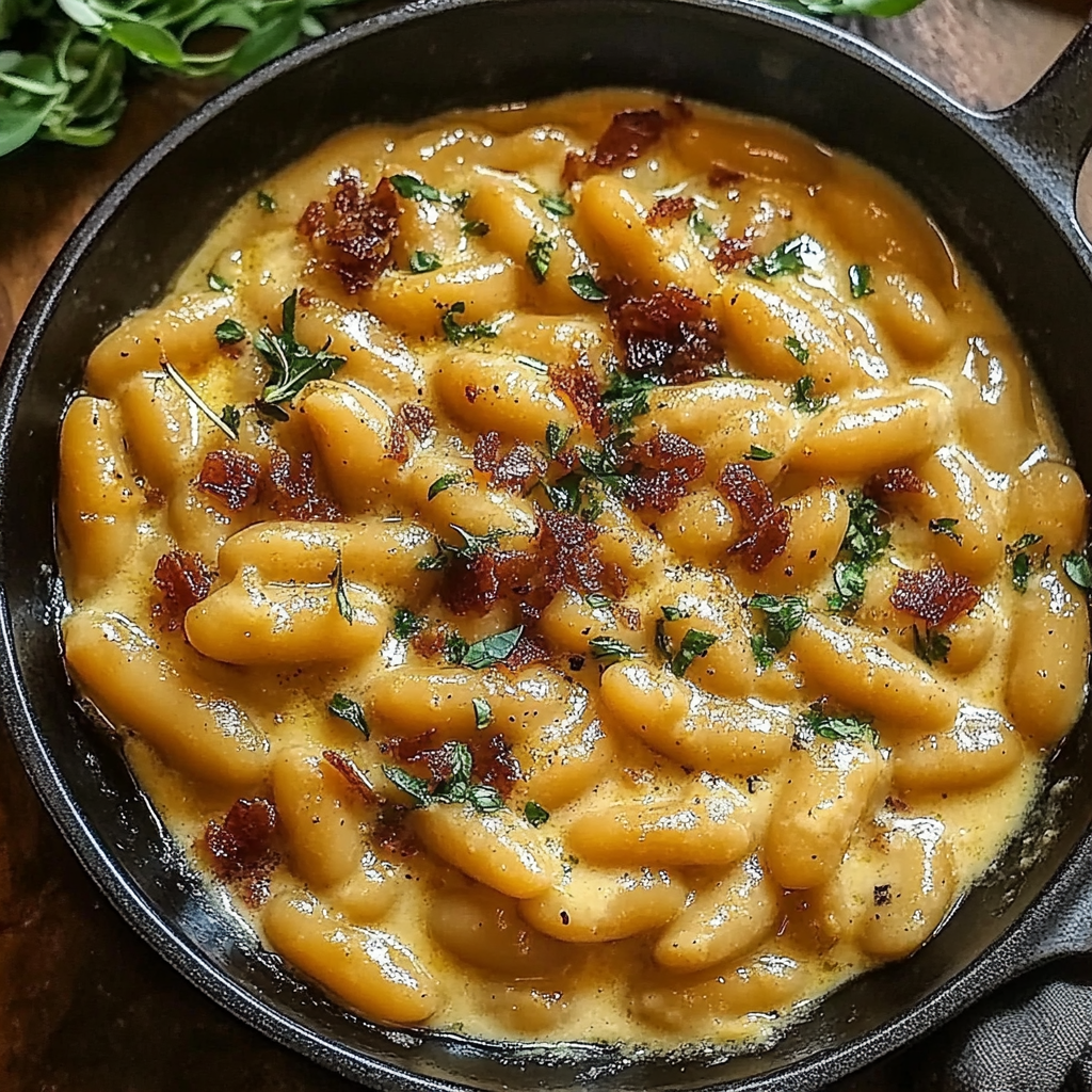 Recipe preparation for Tuscan Marry Me Butter Beans