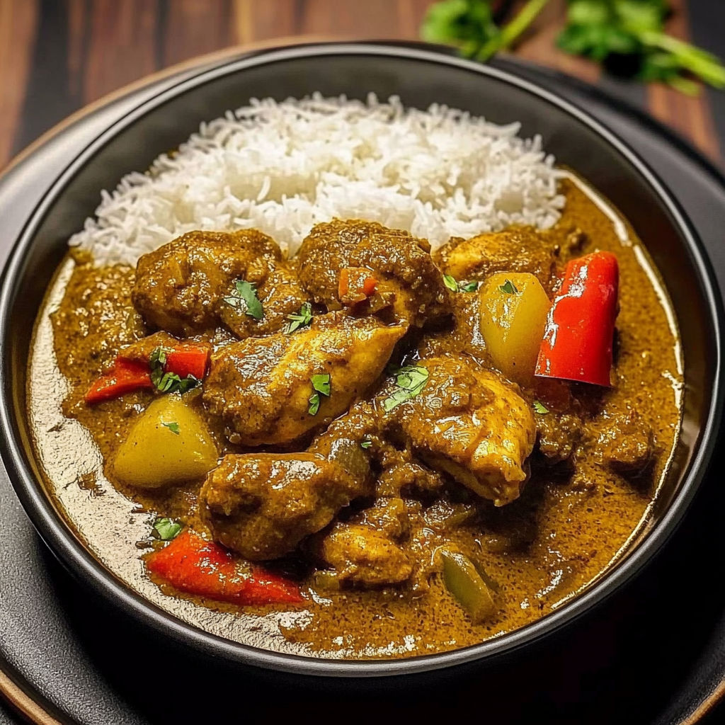 Recipe preparation for Jamaican Curry Chicken