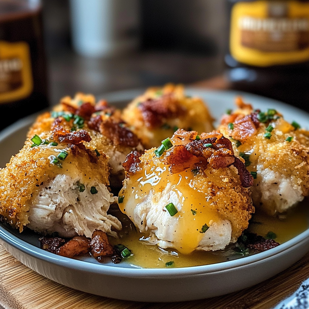 Recipe preparation for Monster Chicken Bacon Ranch Bombs