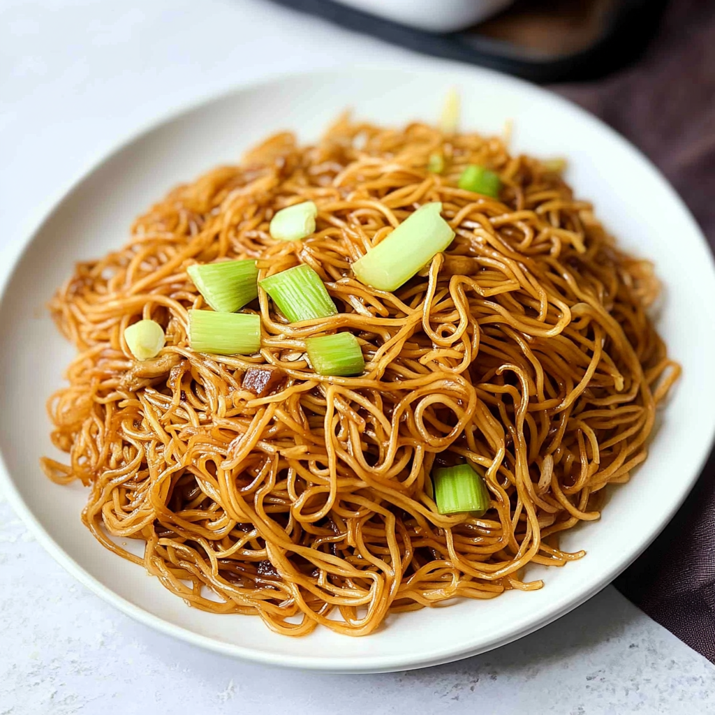 Recipe preparation for Panda Express Chow Mein