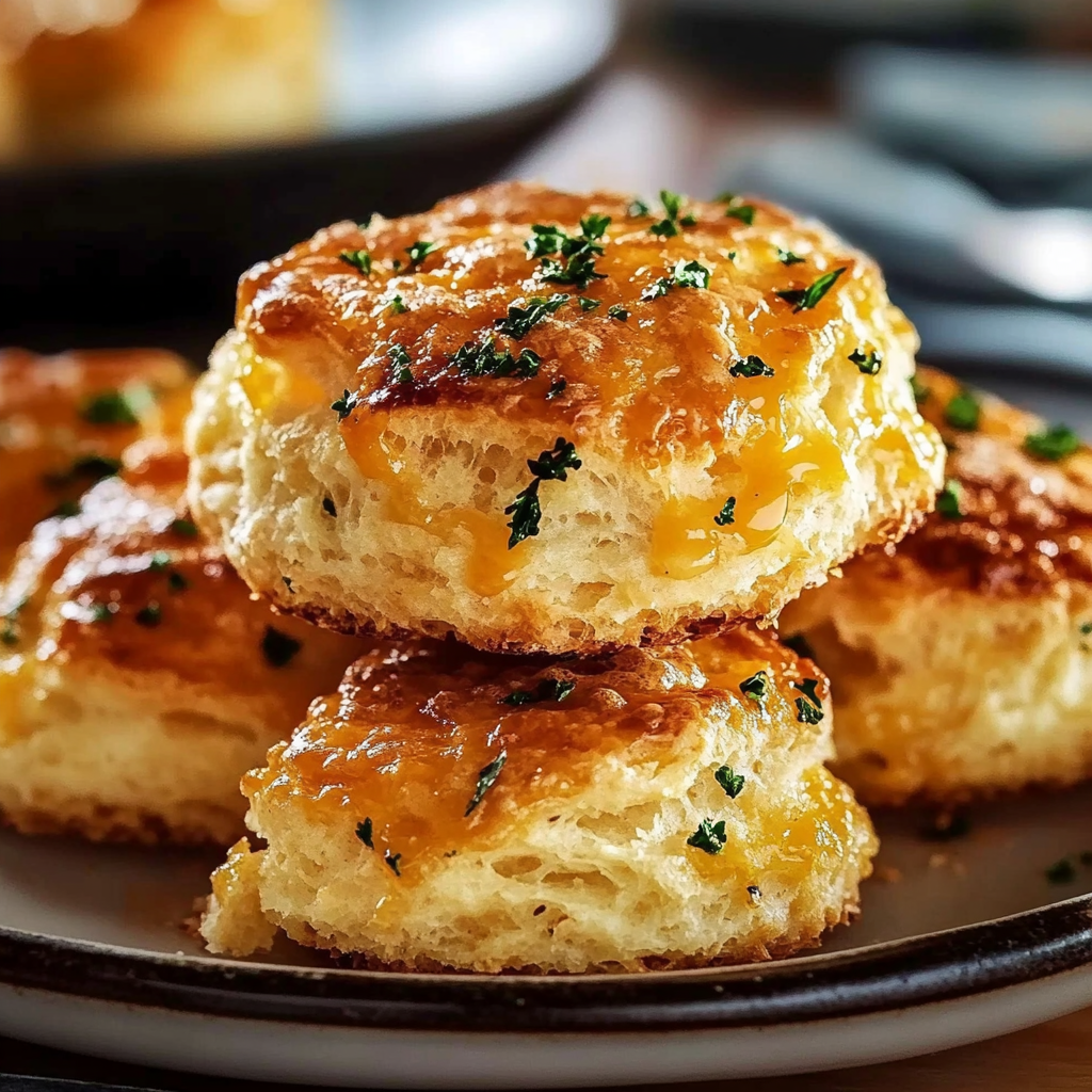 Recipe preparation for Cheddar Bay Biscuits