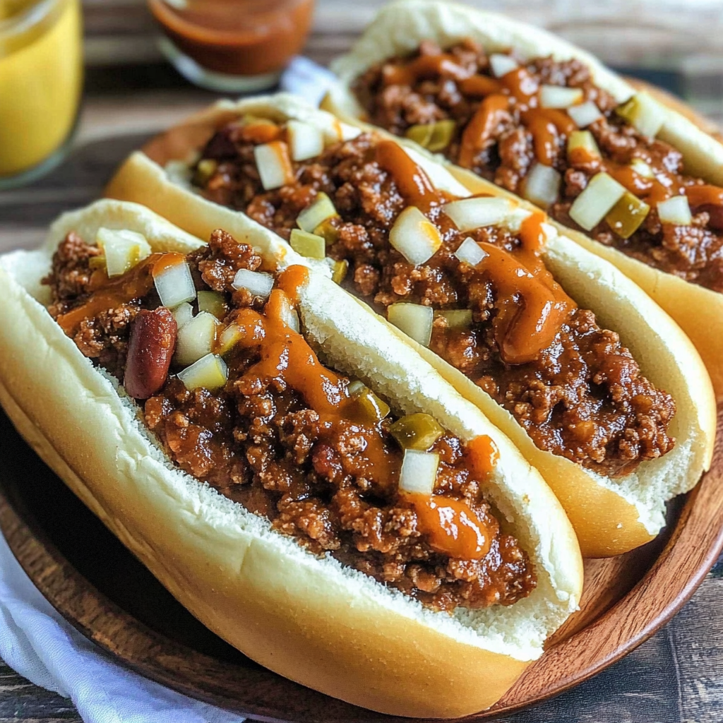 Recipe preparation for Slow Cooker Hot Dog Chili