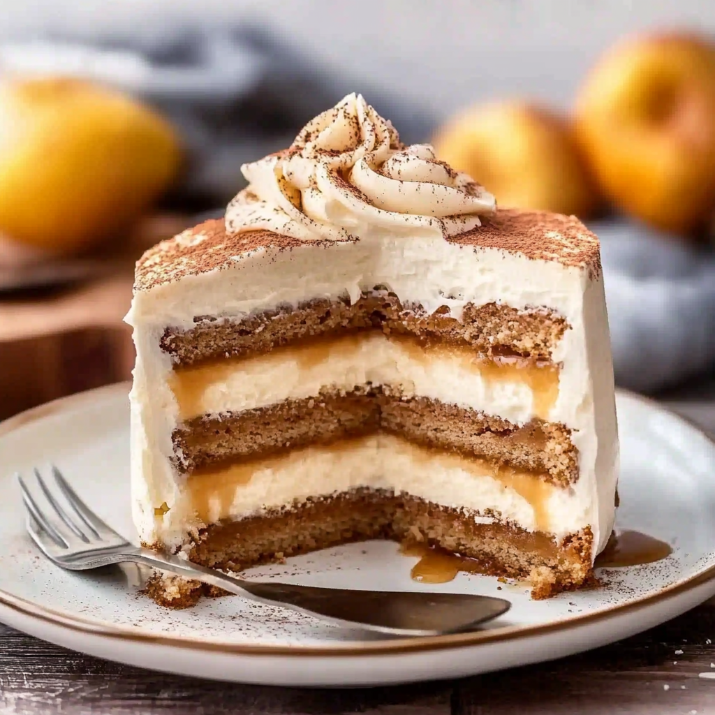 Recipe preparation for Festive Triple-Layer Thanksgiving Dessert