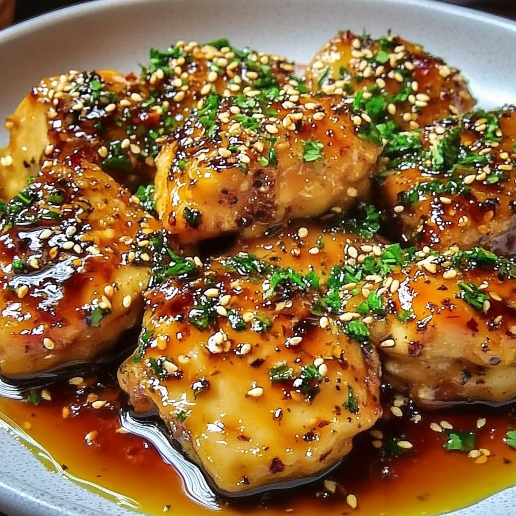 Recipe preparation for Quick Honey Garlic Chicken