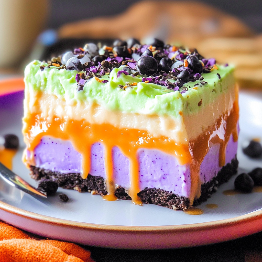 Recipe preparation for Halloween Lush Recipe