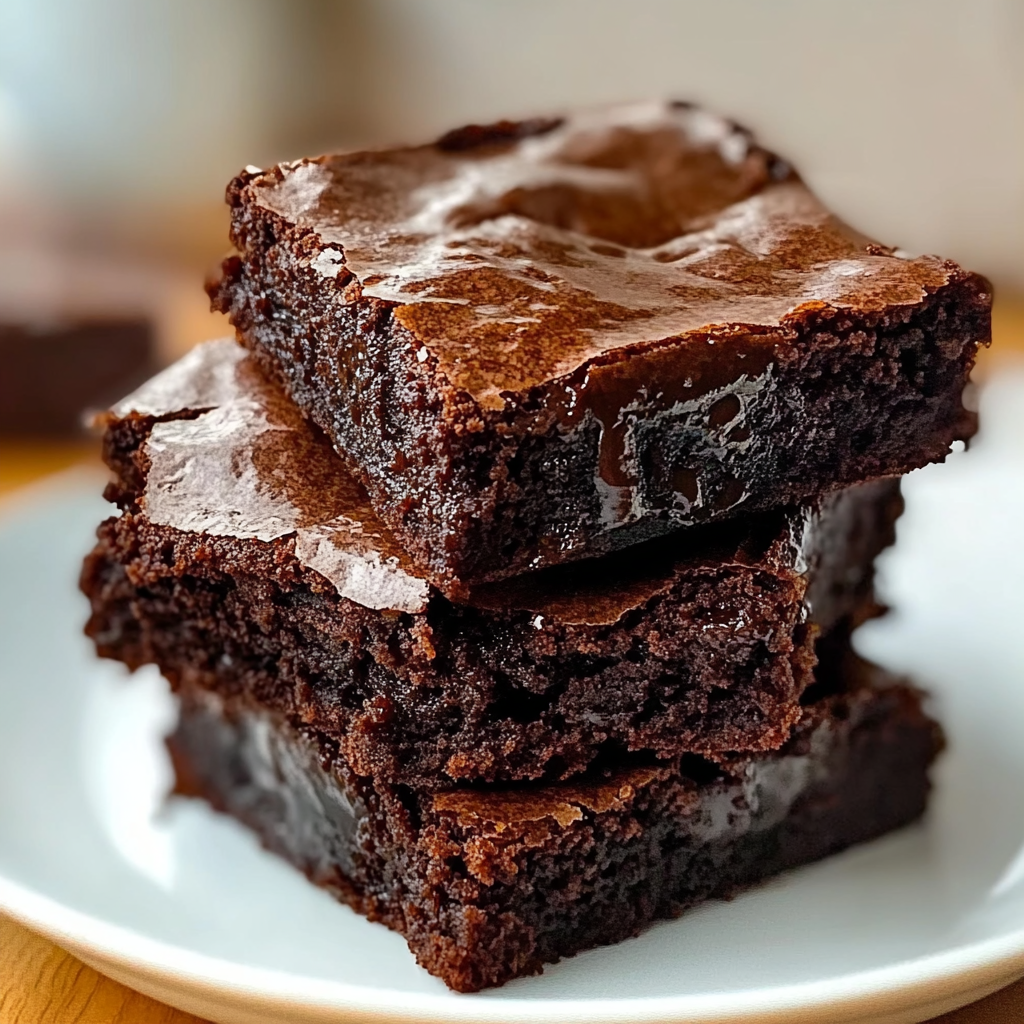 Recipe preparation for Fudgy Chewy Browkies