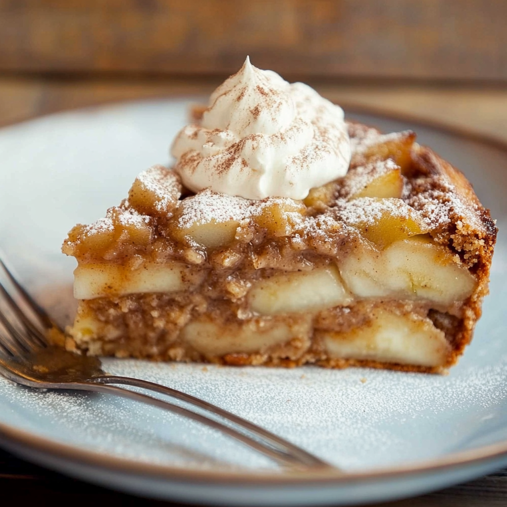 Recipe preparation for Spiced Apple Cake