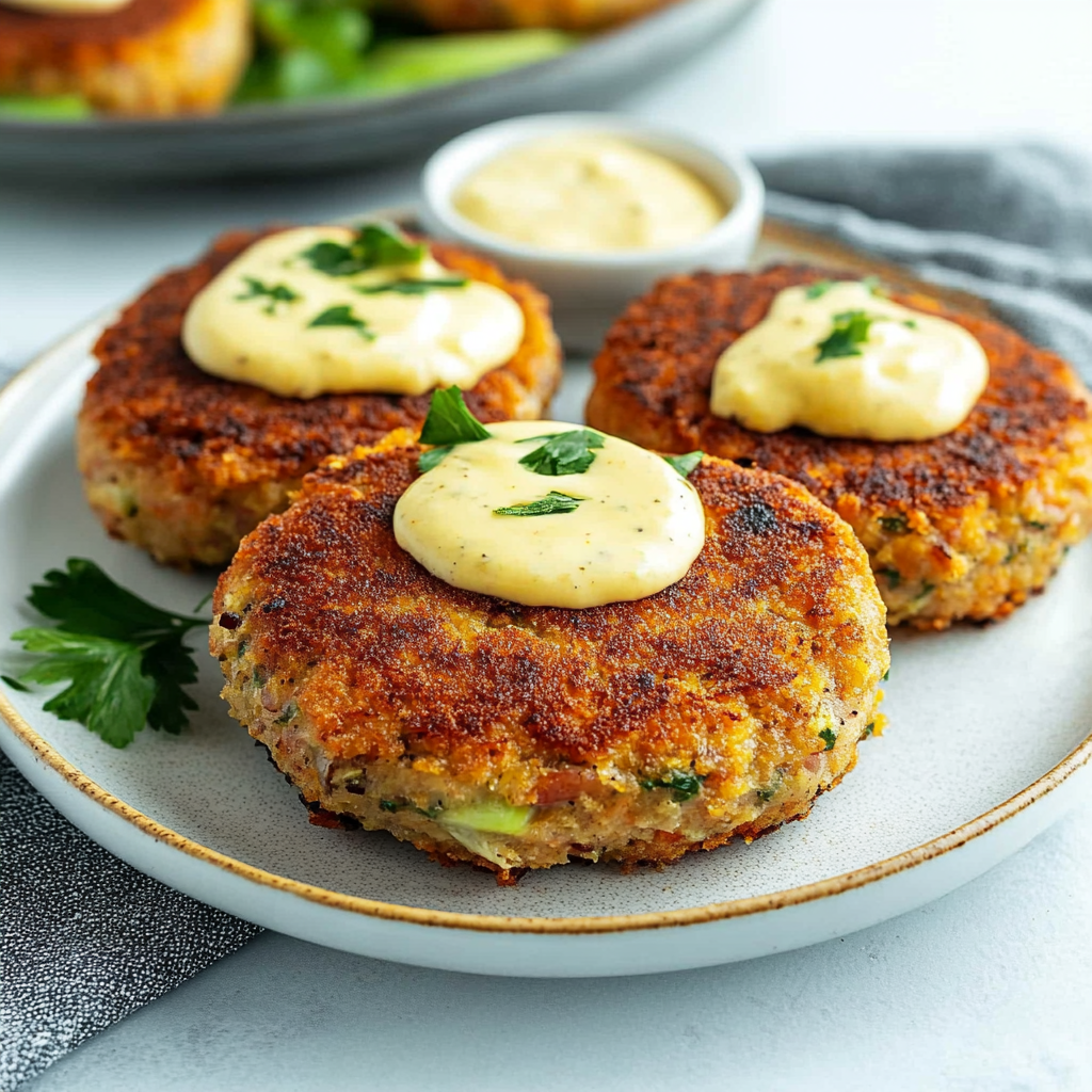 Recipe preparation for Salmon Cakes with Canned Salmon
