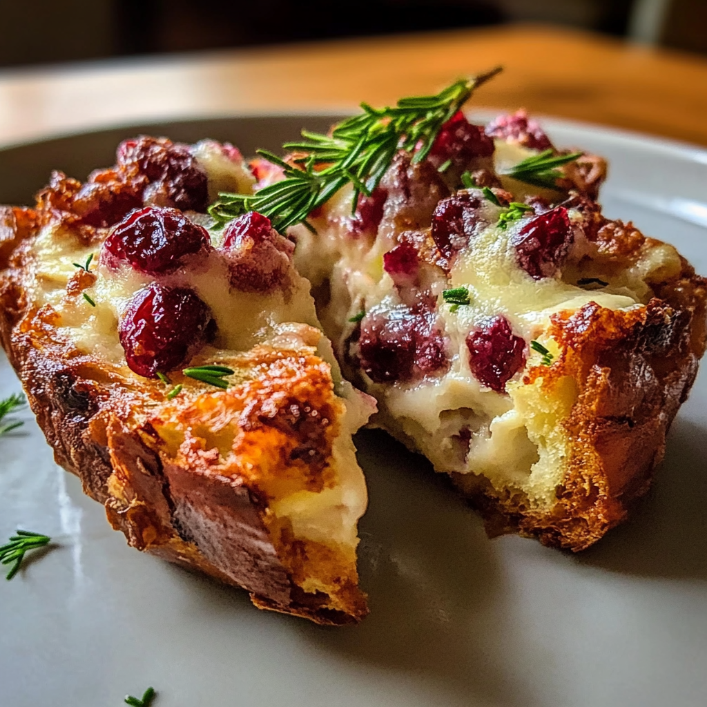 Recipe preparation for Cranberry Apple Twice-Baked Sweet Potatoes