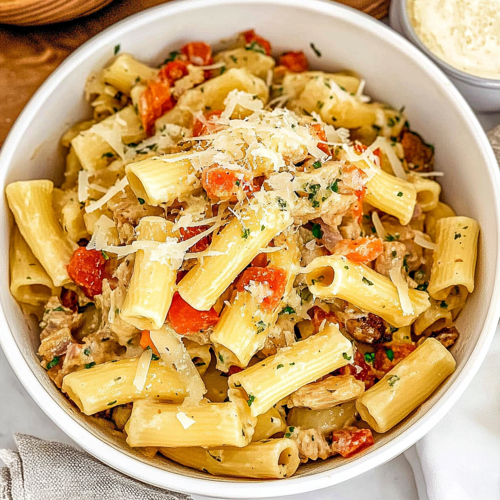 Recipe preparation for Chicken Riggies