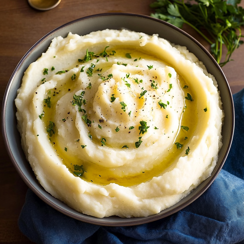 Recipe preparation for Mashed Potatoes
