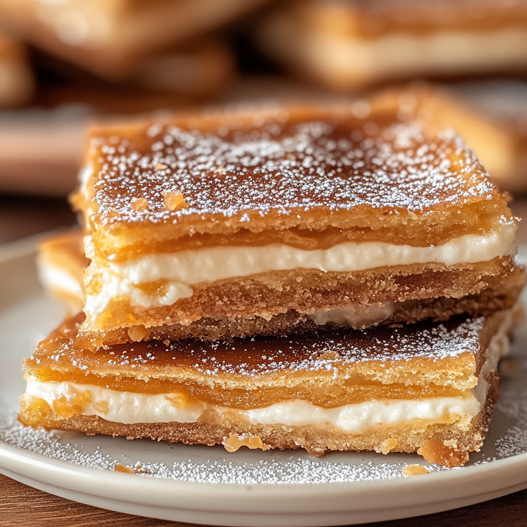 Recipe preparation for Churro Saltine Toffee