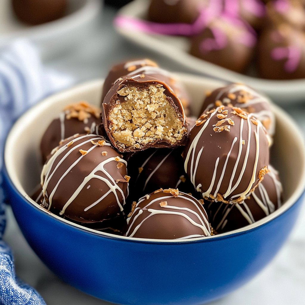 Recipe preparation for Peanut Butter Balls