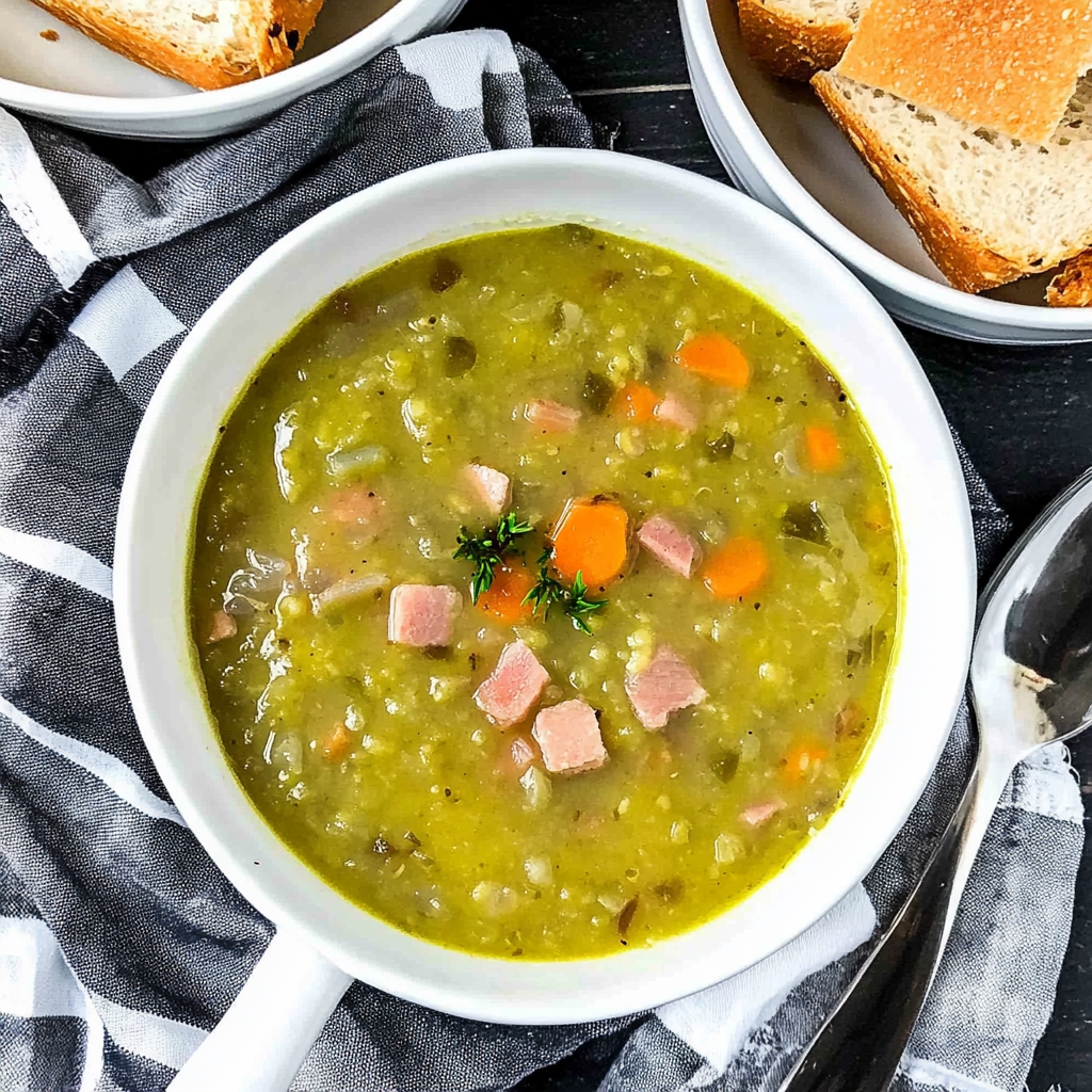 Recipe preparation for Split Pea Soup
