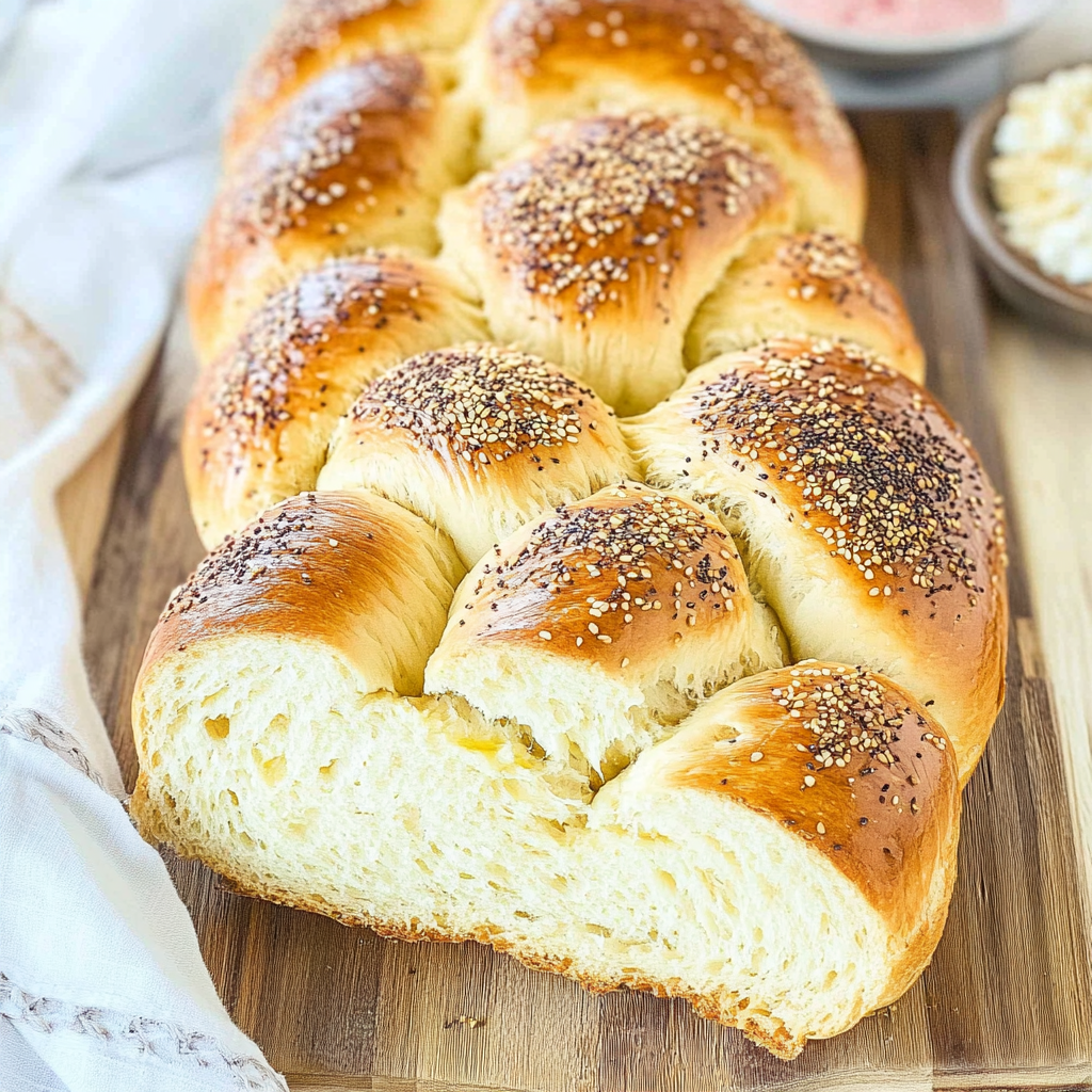 Recipe preparation for Challah Bread