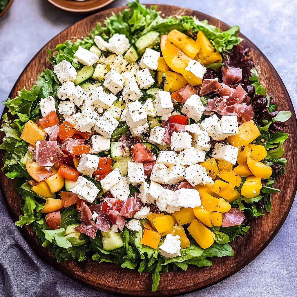 Recipe preparation for Fall Cobb Salad