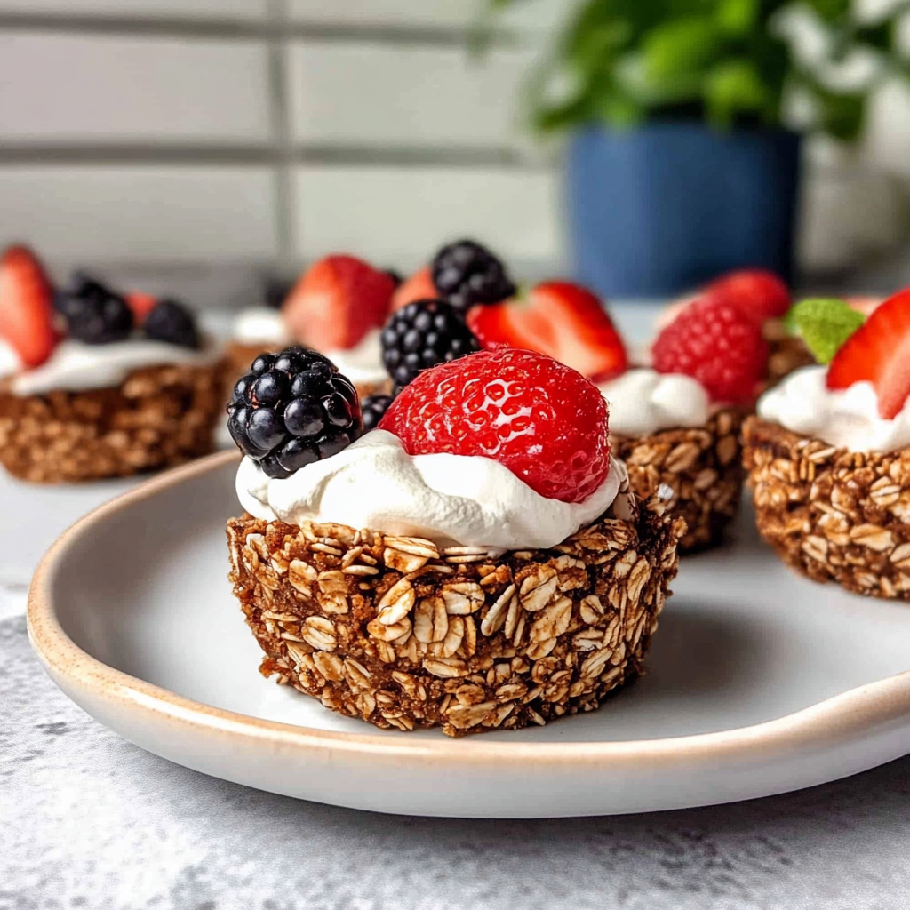 Recipe preparation for Granola Cups
