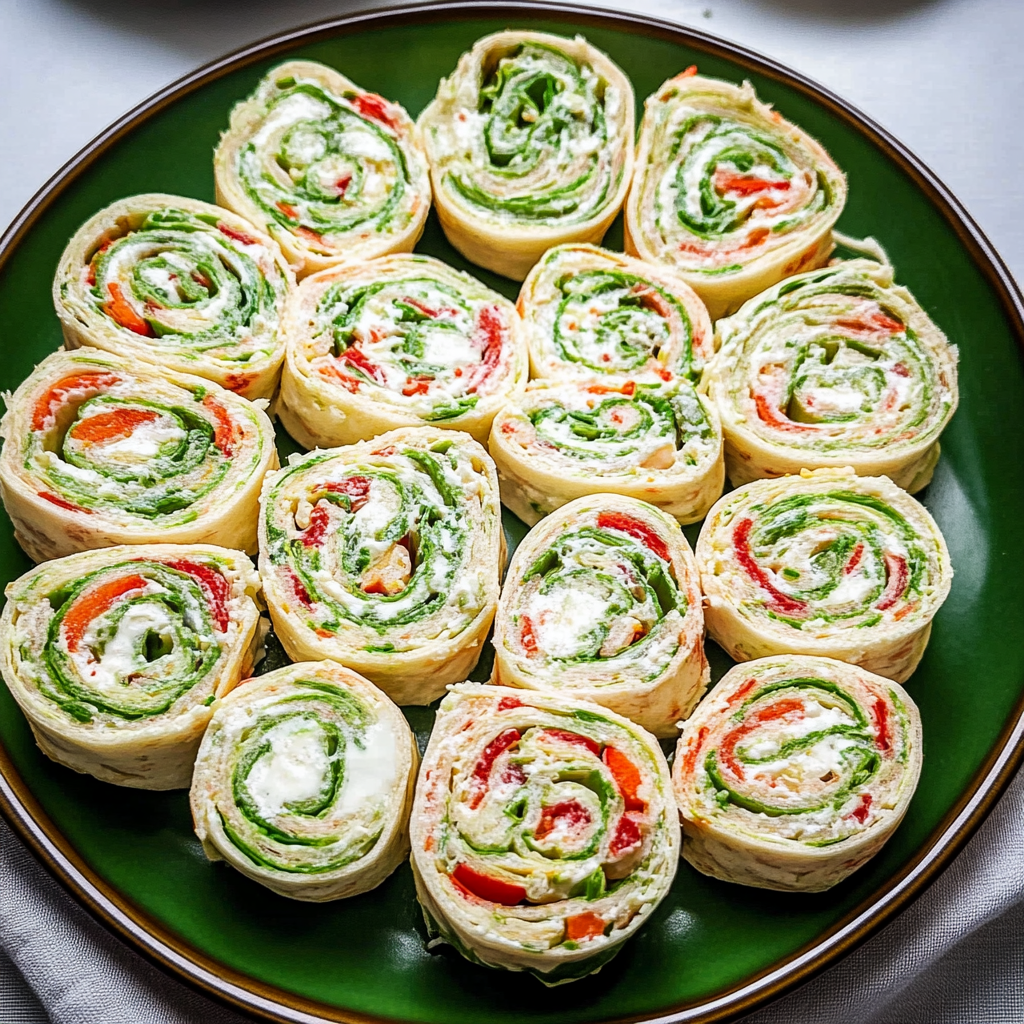 Recipe preparation for Christmas Pinwheels