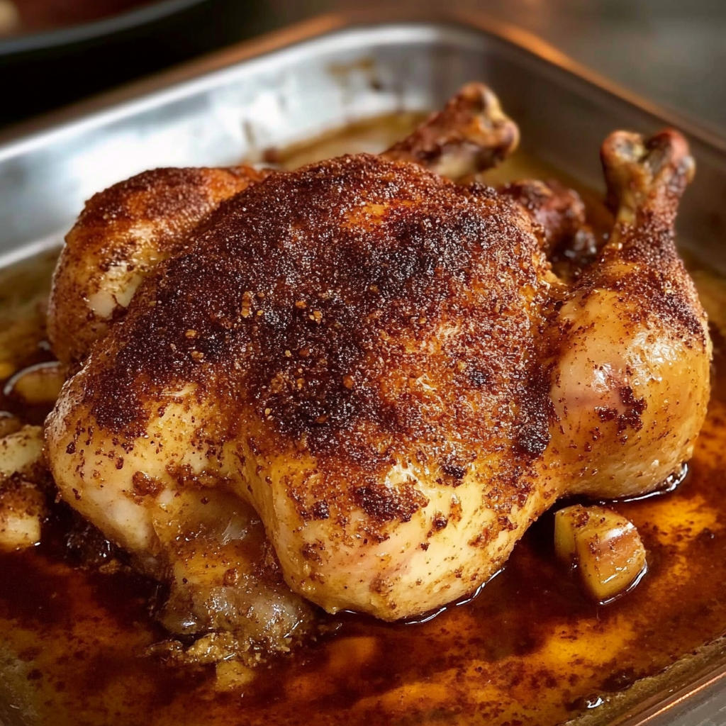 Recipe preparation for Rotisserie Chicken