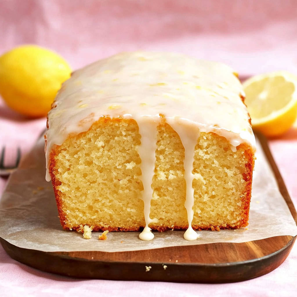 Recipe preparation for Copycat Starbucks Lemon Loaf recipe