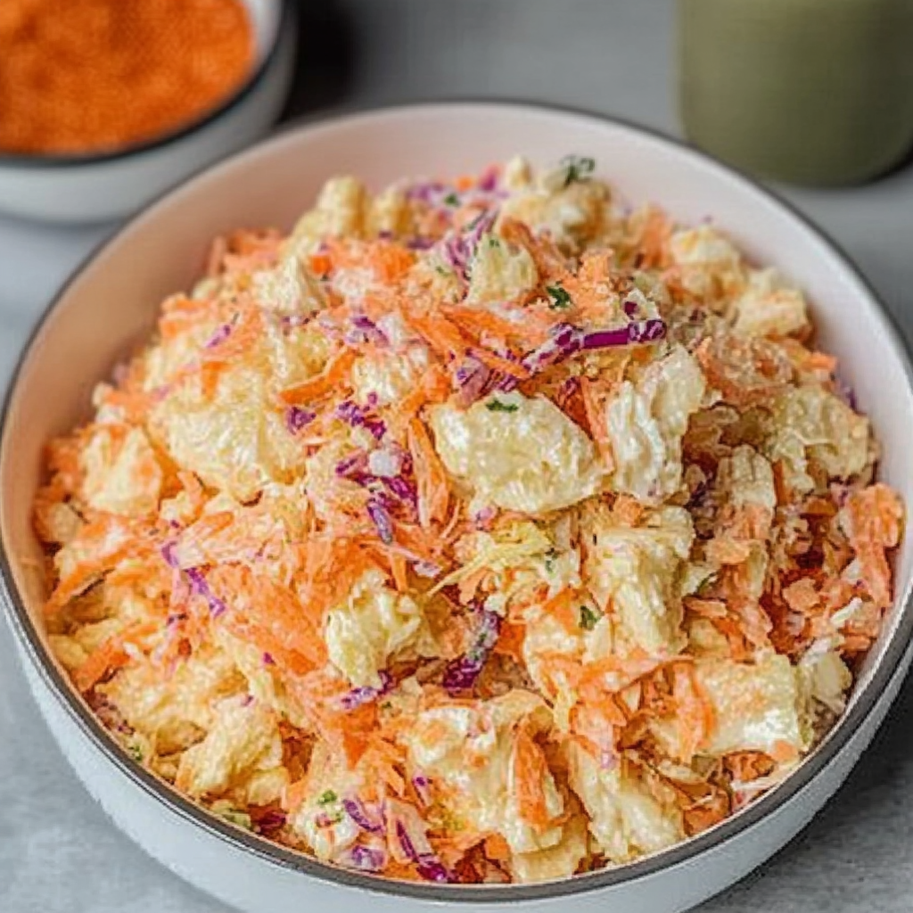 Recipe preparation for popeyes coleslaw copycat