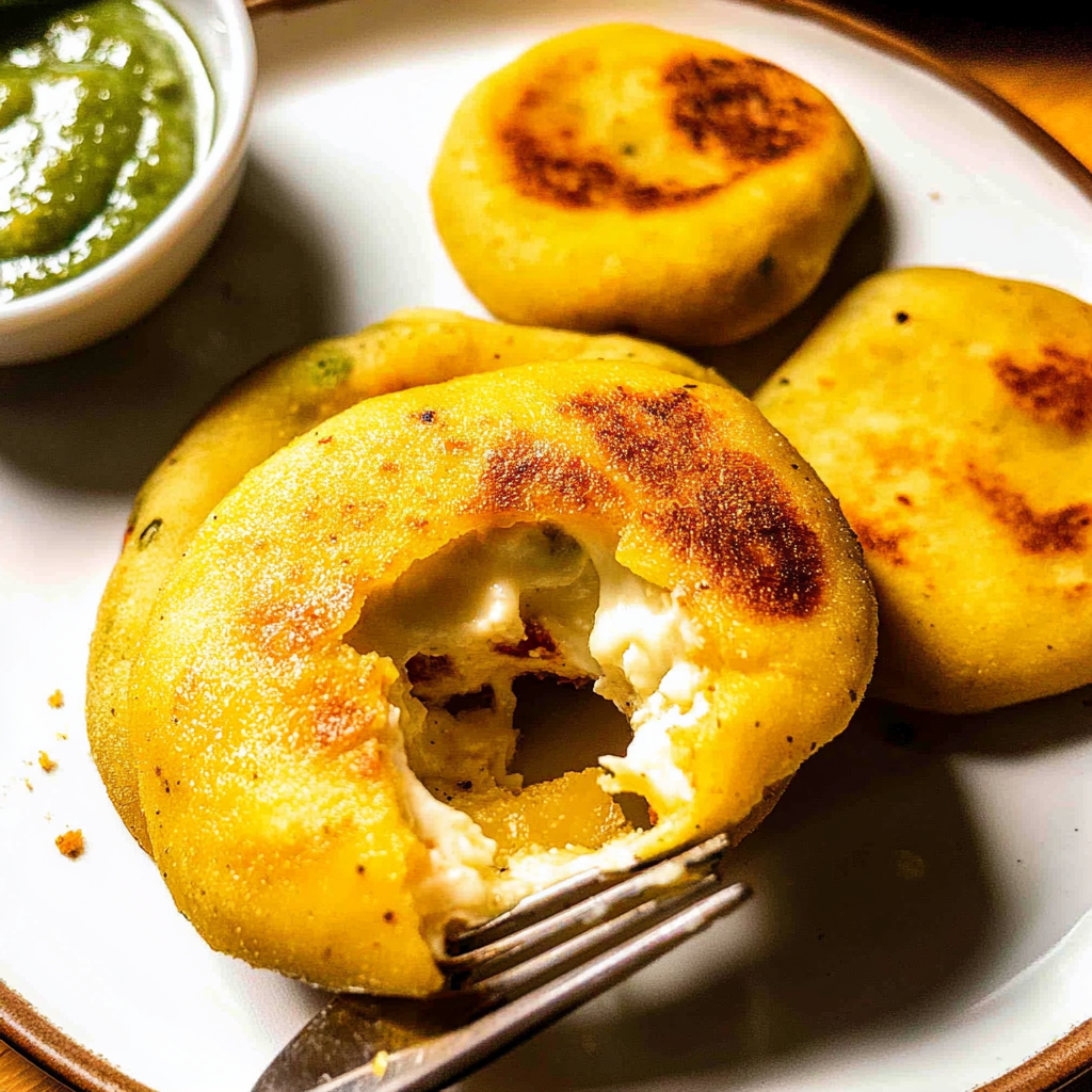 Recipe preparation for cheese pupusas
