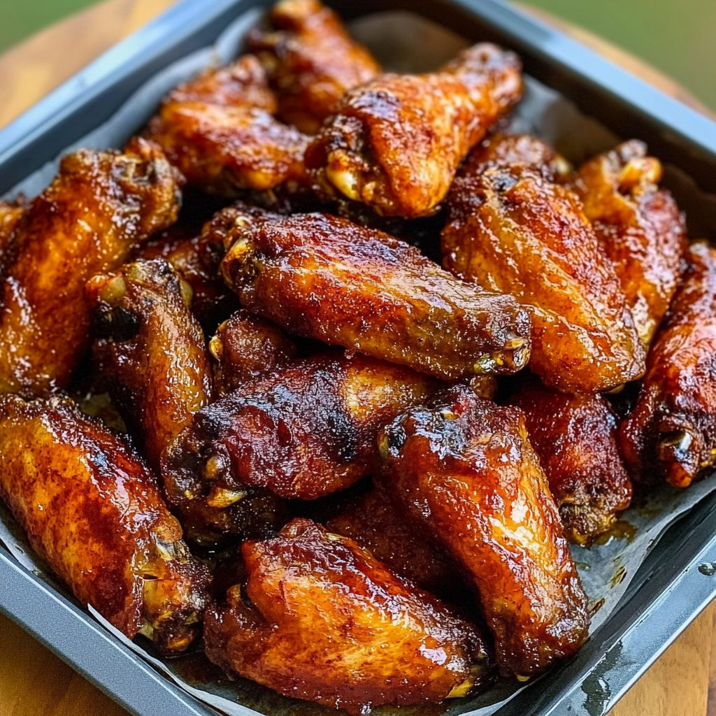 Recipe preparation for Crispy Oven-Baked Chicken Wings