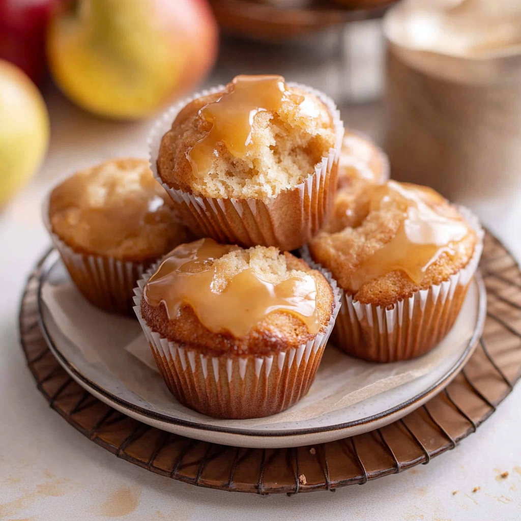 Recipe preparation for Apple Cider Donut Muffins