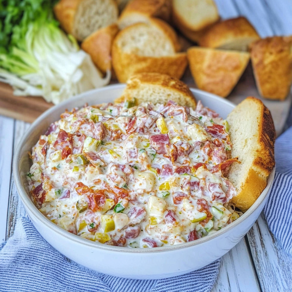 Recipe preparation for Italian Hoagie Dip