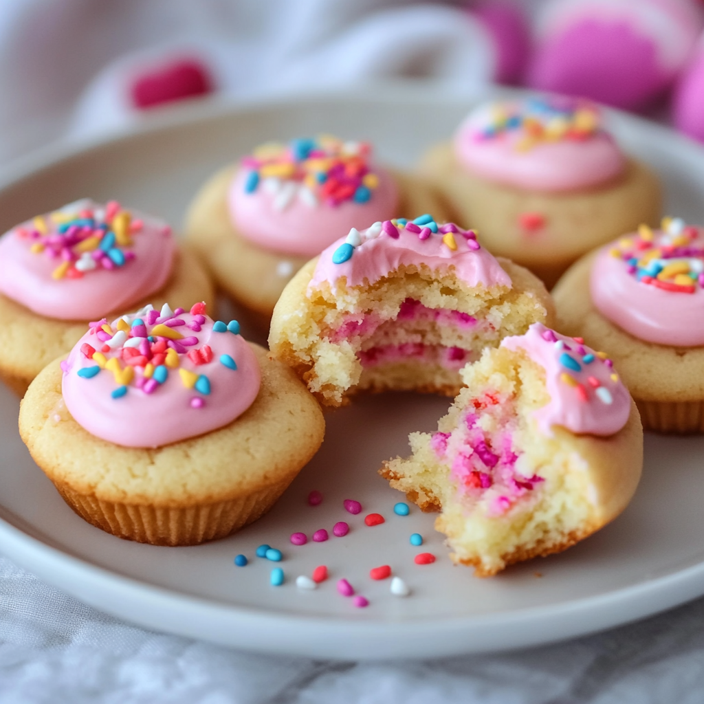 Recipe preparation for Valentine’s Sugar Cookie Cups