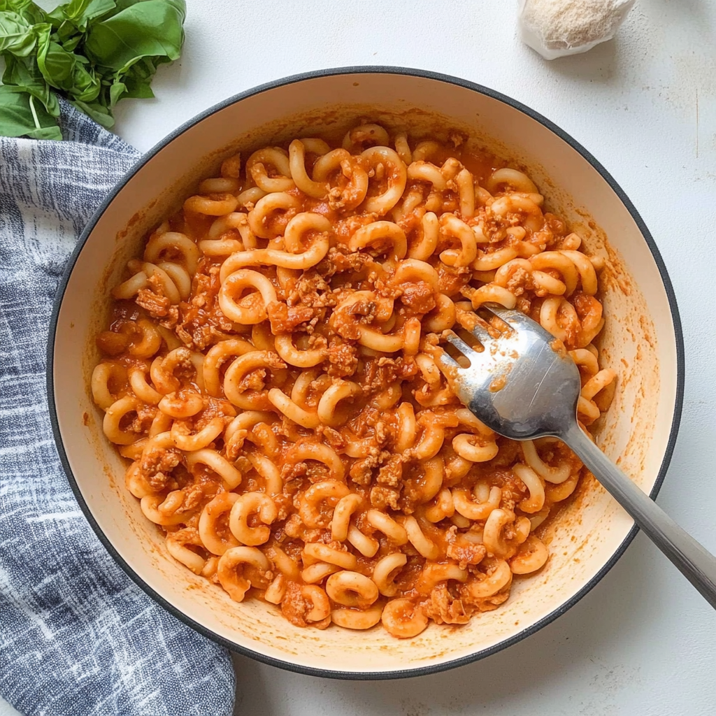 Recipe preparation for sun-dried tomato pasta