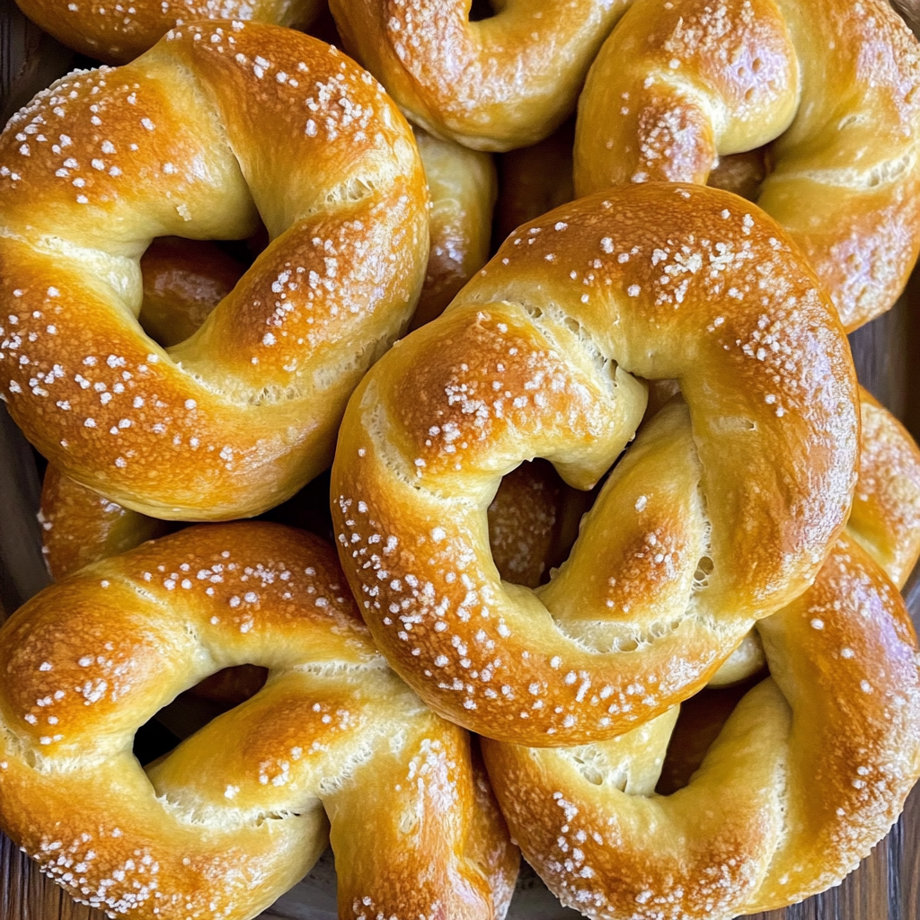 Recipe preparation for soft pretzel recipe
