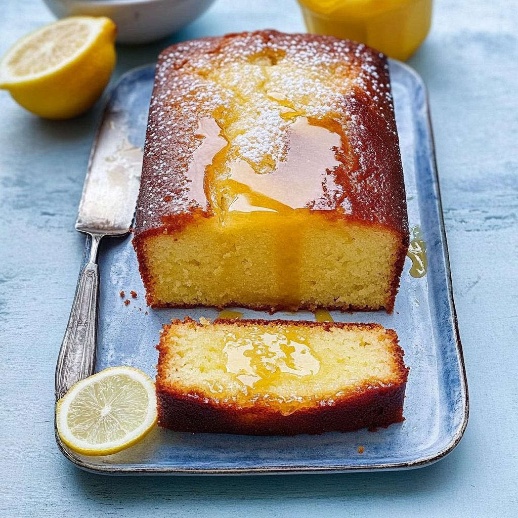 Recipe preparation for Lemon Loaf Cake