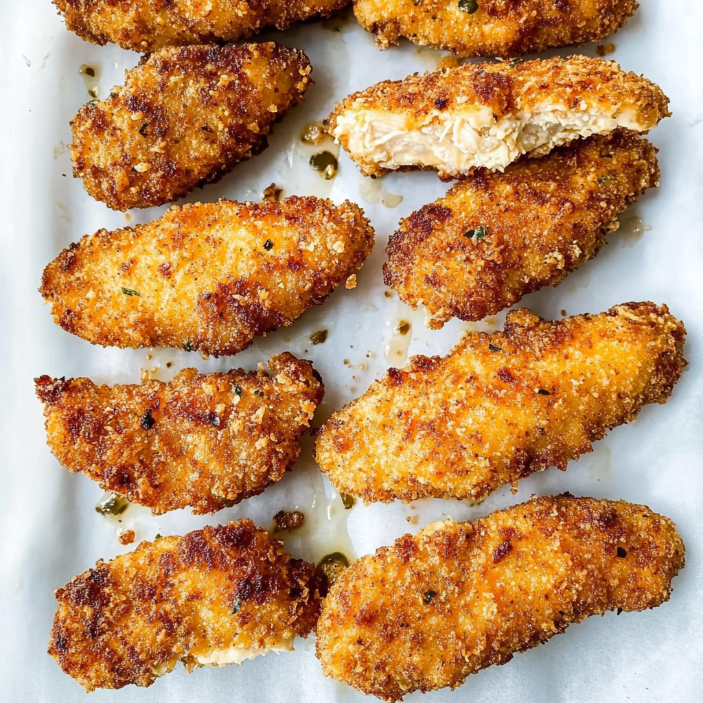 Recipe preparation for air fryer chicken tenders
