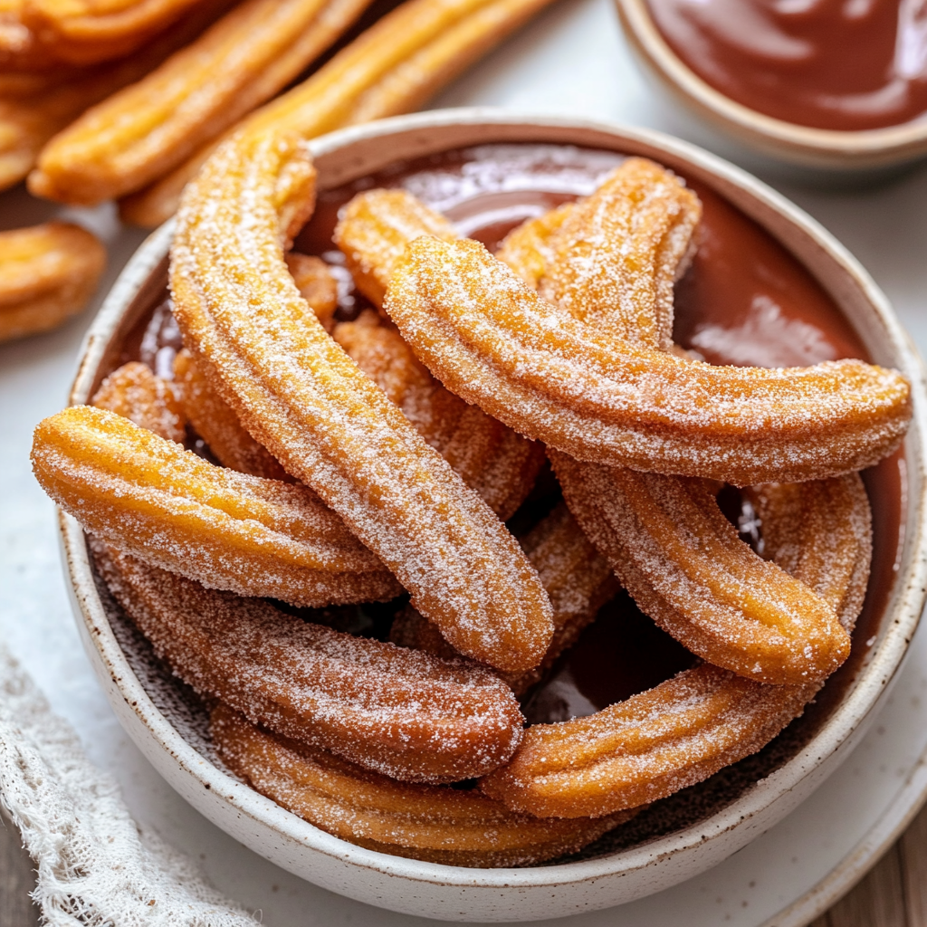Recipe preparation for churros recipe