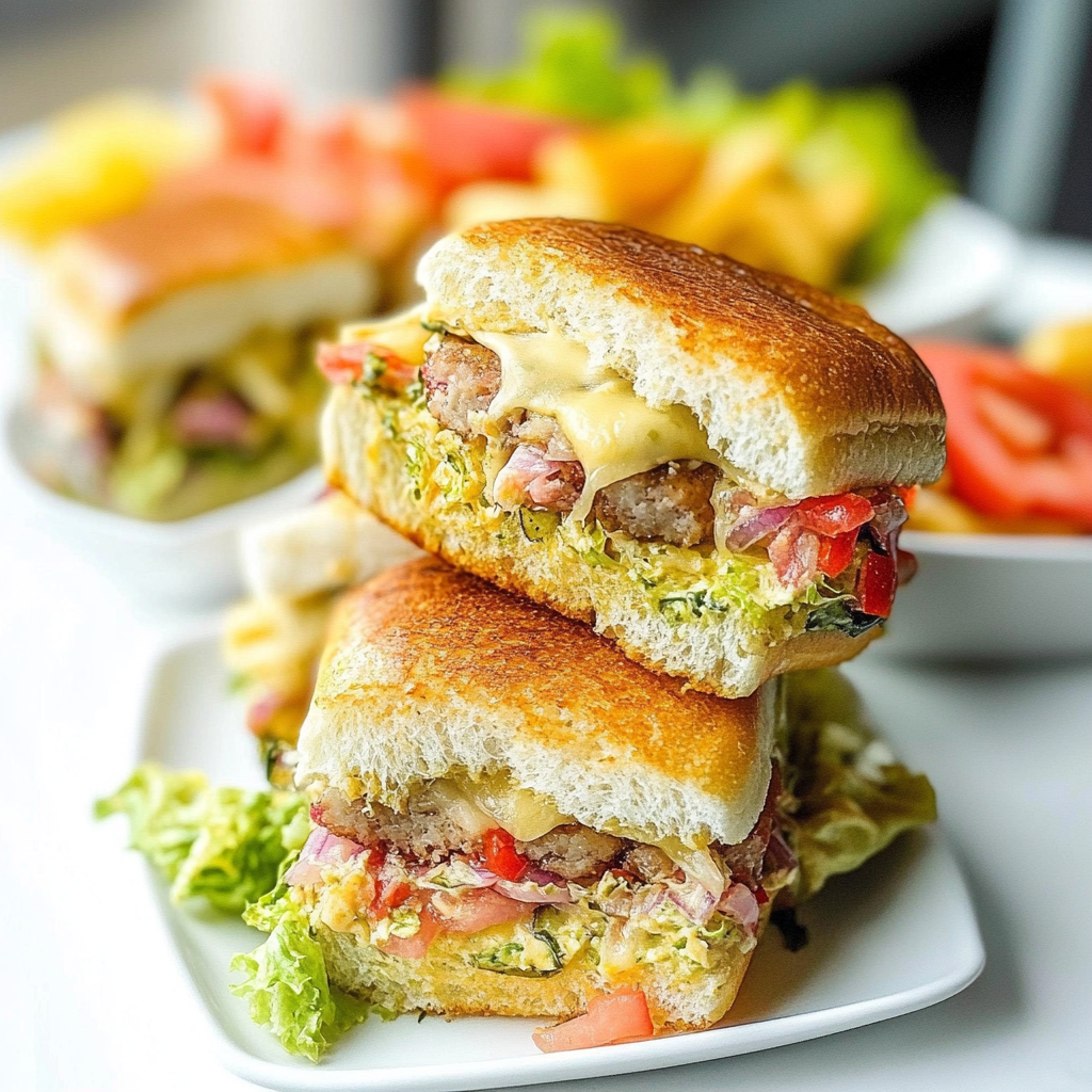 Recipe preparation for super bowl italian sliders